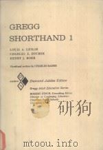 GREGG SHORTHAND 1（ PDF版）