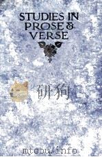 STUDIES IN PROSE AND VERSE（1922 PDF版）