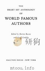 THE SMART SET ANTHOLOGY OF WORLD FAMOUS AUTHORS   1934  PDF电子版封面     