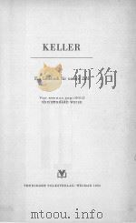 LESEBUCHER FUR UNSERE ZEIT KELLER   1953  PDF电子版封面     