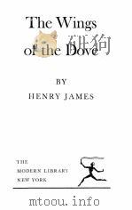 THE WINGS OF THE DOVE   1937  PDF电子版封面    HENRY JAMES 