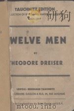TWELVE MEN   1931  PDF电子版封面     