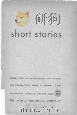 MODERN AMERICAN SHORT STORIES   1945  PDF电子版封面    BENNETT CERF 