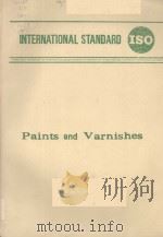 INTERNATIONAL STANDARD ISO Paints and Varnishes     PDF电子版封面     