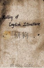 History of English Literature     PDF电子版封面     