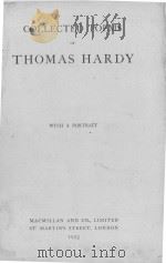 COLLECTED POEMS OF THOMAS HARDY VOL.Ⅰ   1923  PDF电子版封面     