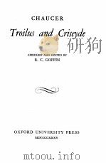CHAUCER TROILUS AND CRISEYDE（ PDF版）