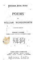 POEMS BY WILLIAM WORDSWORTH（1897 PDF版）