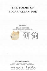 THE POEMS OF EDGAR ALLAN POE   1917  PDF电子版封面    KILLIS CAMPBELL 
