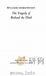 THE TRAGEDY OF RICHARD THE THIRD   1953  PDF电子版封面    WILLIAM SHAKESPEARE 