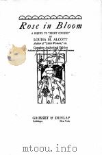 ROSE IN BLOOM（1918 PDF版）