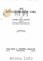 AN OLD-FASHIONED GIRL（1928 PDF版）