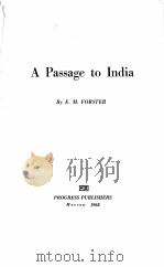 A PASSAGE TO INDIA   1965  PDF电子版封面    E.M.FORSTER 