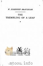 THE TREMBLING OF A LEAF   1956  PDF电子版封面     