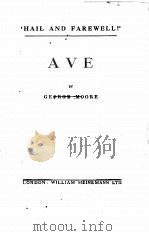 AVE（1927 PDF版）