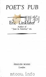 POET‘S PUB   1935  PDF电子版封面    ERIC LINKLATER 