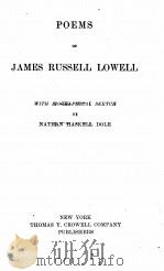 POEMS OF JAMES RUSSELL LOWELL（1898 PDF版）