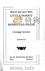 LITTLE DORRIT II REPRINTED PIECES（ PDF版）