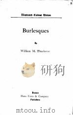 Burlesques     PDF电子版封面    William M. Thackeray 