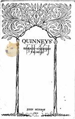 QUINNEYS‘   1915  PDF电子版封面     