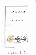 FAR END   1926  PDF电子版封面    May Sinclair 