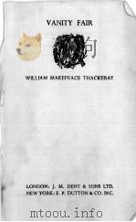 VANITY FAIR   1951  PDF电子版封面    WILLIAM MAKEPEACE THACKERAY 