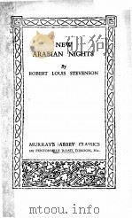 New Arabian Nights     PDF电子版封面     