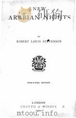 New Arabian Nights   1902  PDF电子版封面     