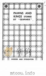 PAWNS AND KINGS   1933  PDF电子版封面     