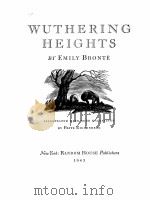 MUTHERING HEIGHTS   1943  PDF电子版封面     