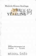 THE YEARLING   1938  PDF电子版封面     