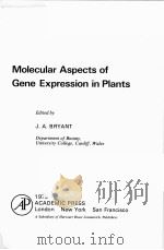 MOLECULAR ASPECTS OF GENE EXPRESSION IN PLANTS（ PDF版）