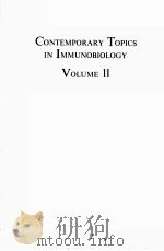 CONTEMPORARY TOPICS IN IMMUNOGIOLOGY  VOLUME 2（ PDF版）