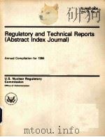 REGULATORY AND TECHNICAL REPORTS (ABSTRACT INDEX JOURNAL) NUREG-0304 VOL.9 NO.4     PDF电子版封面     