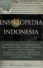 ENSIKLOPEDIA INDONESIA N-Z     PDF电子版封面     
