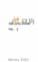 THE SPECTATOR VOL. 2   1924  PDF电子版封面     