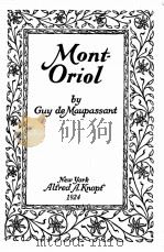 The collected novels and stories of Guy de Maupassant   1924  PDF电子版封面    Ernest Boyd 