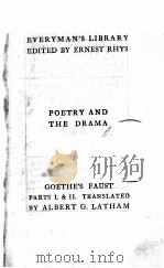 GOETHE‘S FAUST PARTS Ⅰ AND Ⅱ   1914  PDF电子版封面    ALBERT G.LATHAM 