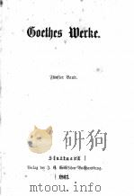 GOETHES WERKE 5-6   1867  PDF电子版封面     
