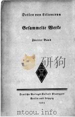 GESAMMELTE WERKE 2 GEDICHTE   1923  PDF电子版封面     