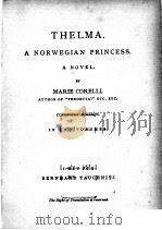THELMA. A NORWEGIAN PRINCESS. VOL. II.（1887 PDF版）