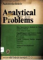 ANALYTICAL PROBLEMS   1981  PDF电子版封面     