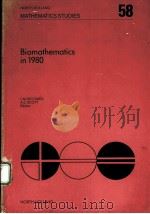 BIOMATHEMATICS IN 1980（1982 PDF版）