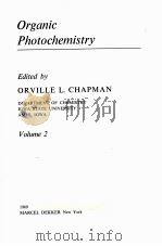 ORGANIC PHOTOCHEMISTRY  VOLUME 2   1969  PDF电子版封面     