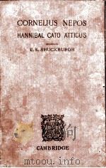 CORNELIUS NEPOS HANNIBAL M.PORCIUS CATO ATTICUS STEREOTYPED EDITION（1925 PDF版）