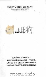 EUGENIE GRANDET   1949  PDF电子版封面     