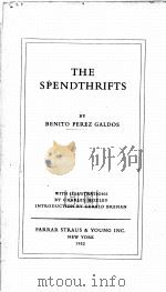 THE SPENDTHRIFTS   1952  PDF电子版封面     