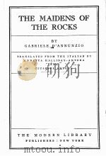 THE MAIDENS OF THE ROCKS（1926 PDF版）