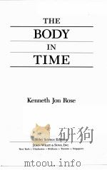 THE BODY IN TIME（ PDF版）