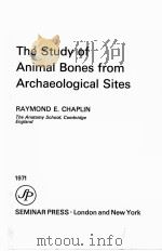THE STUDY OF ANIMAL BONES FROM ARCHAEOLOGICAL SITES（1971 PDF版）